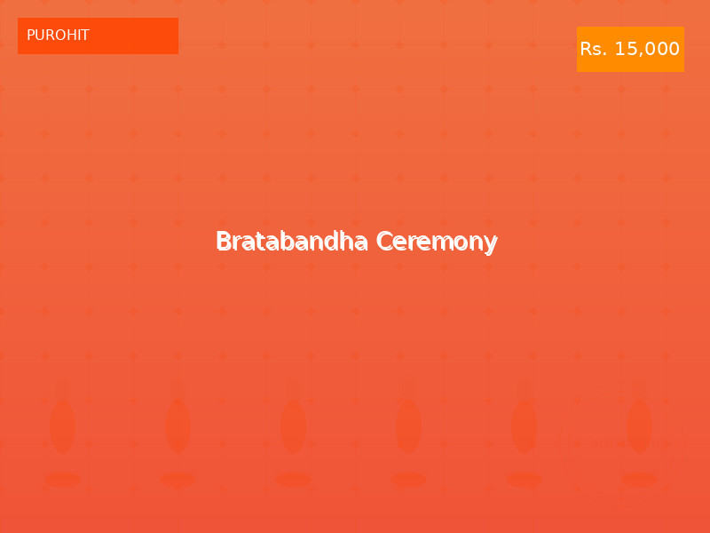 Bratabandha Ceremony