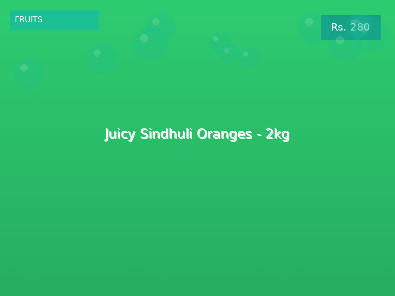 Juicy Sindhuli Oranges - 2kg