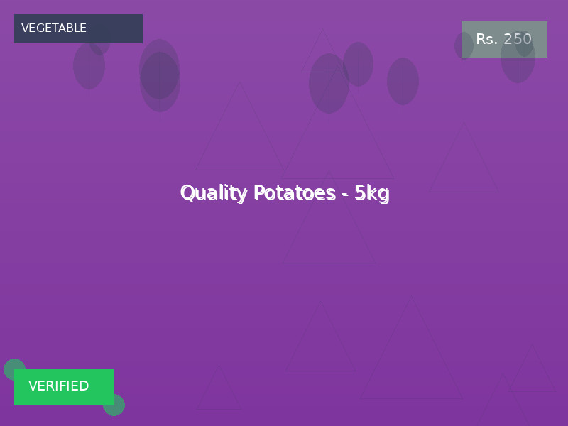 Quality Potatoes - 5kg
