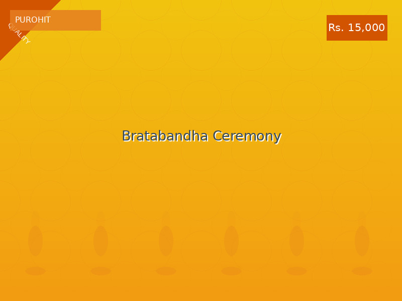 Bratabandha Ceremony