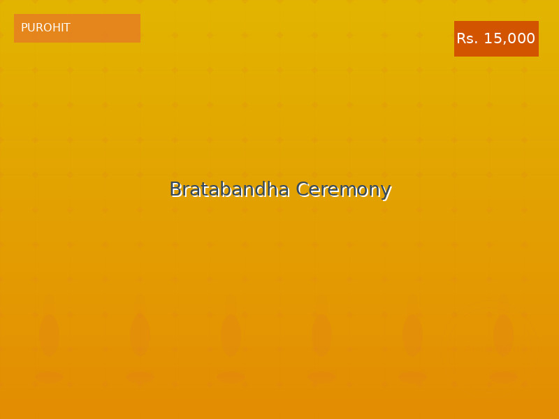 Bratabandha Ceremony
