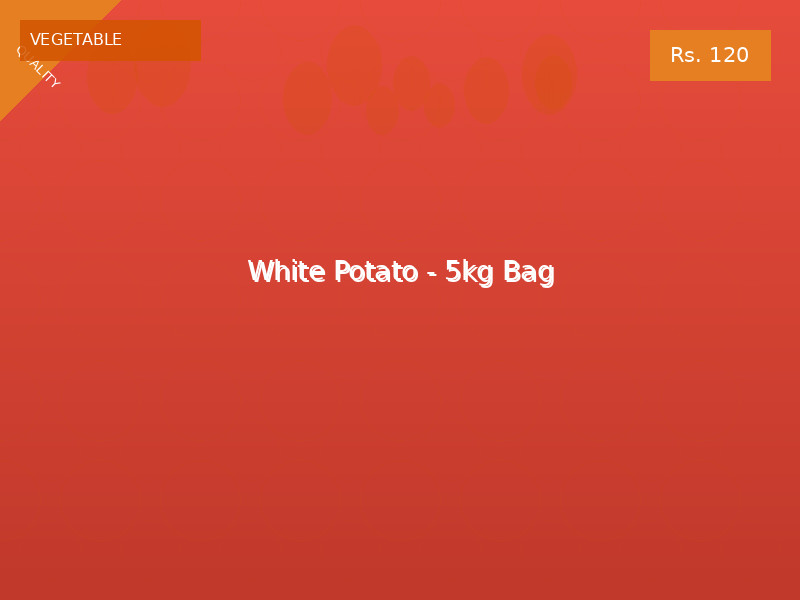 White Potato - 5kg Bag