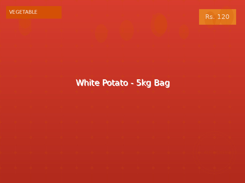 White Potato - 5kg Bag