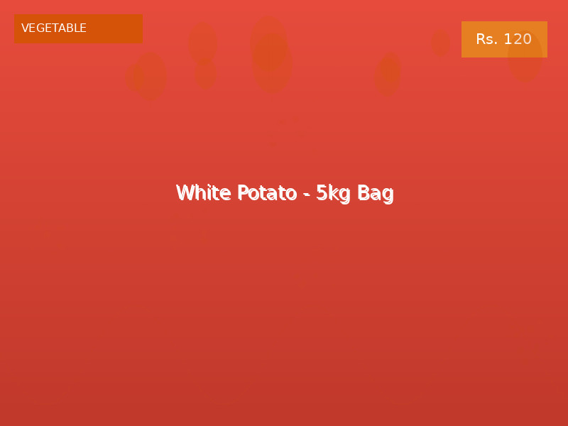 White Potato - 5kg Bag