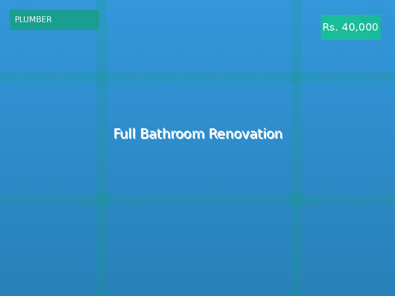 Full Bathroom Renovation