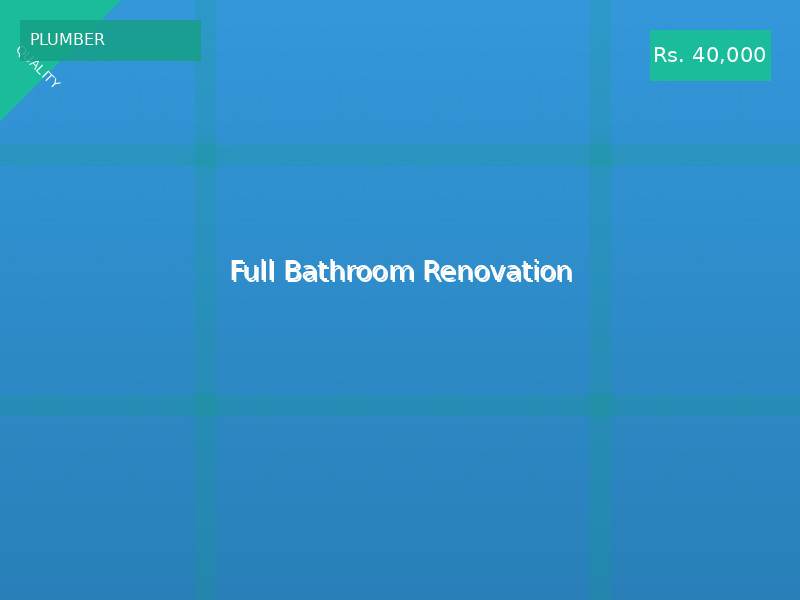 Full Bathroom Renovation