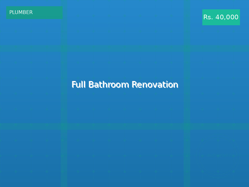 Full Bathroom Renovation