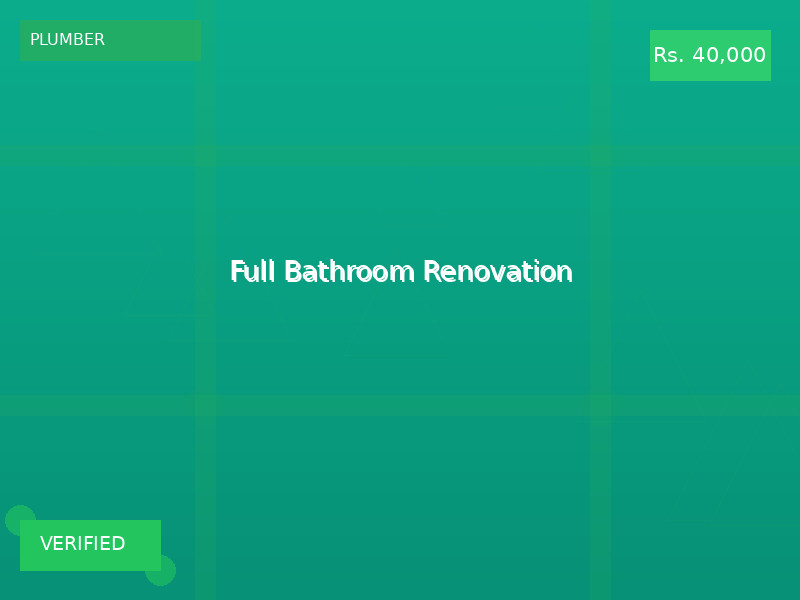 Full Bathroom Renovation