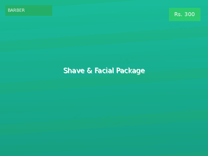 Shave & Facial Package