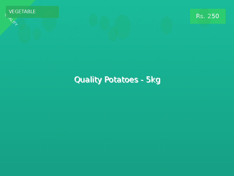 Quality Potatoes - 5kg