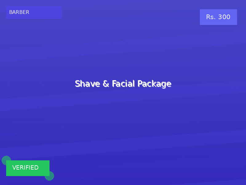 Shave & Facial Package