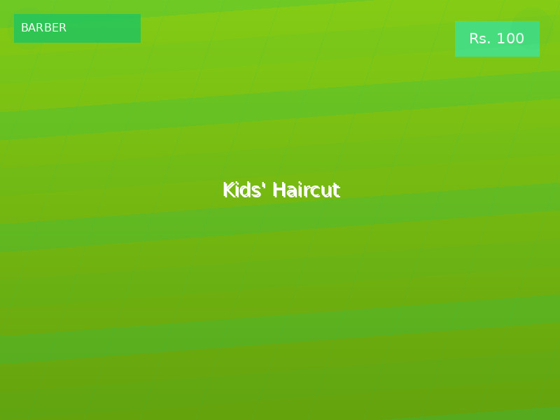 Kids' Haircut