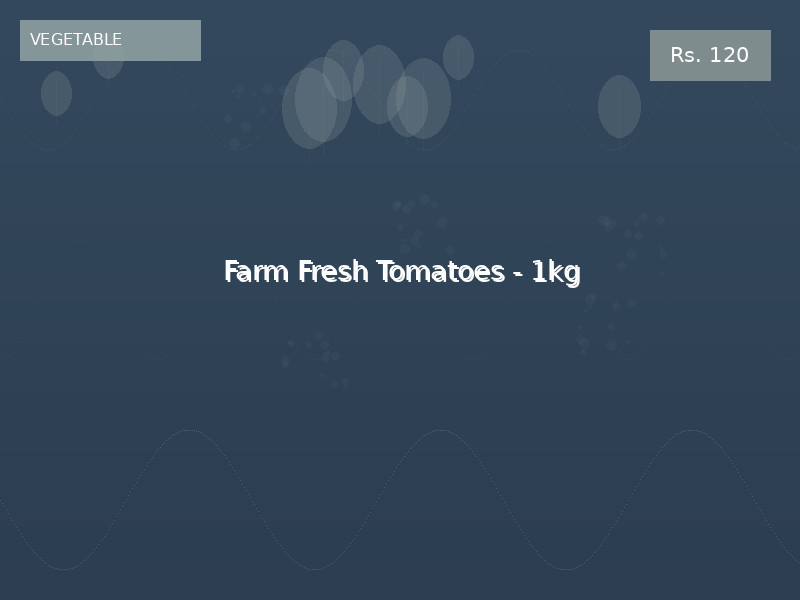 Farm Fresh Tomatoes - 1kg