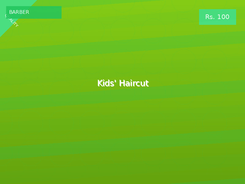 Kids' Haircut