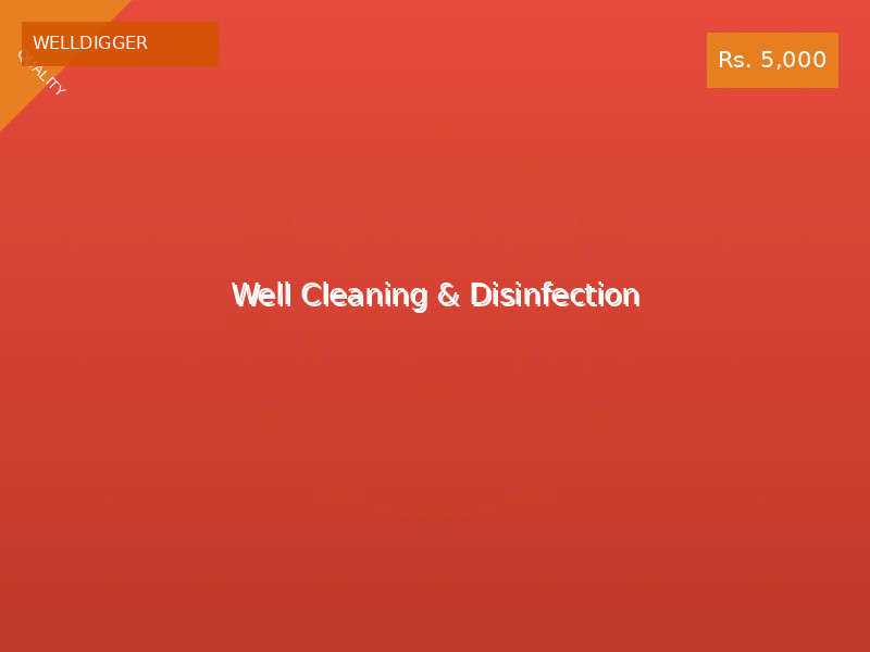 Well Cleaning & Disinfection