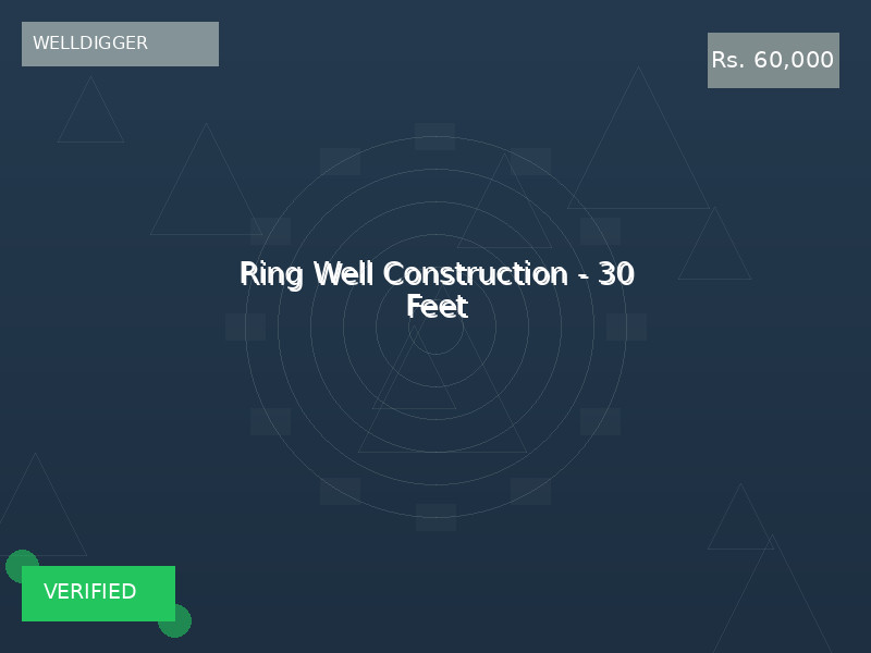 Ring Well Construction - 30 Feet