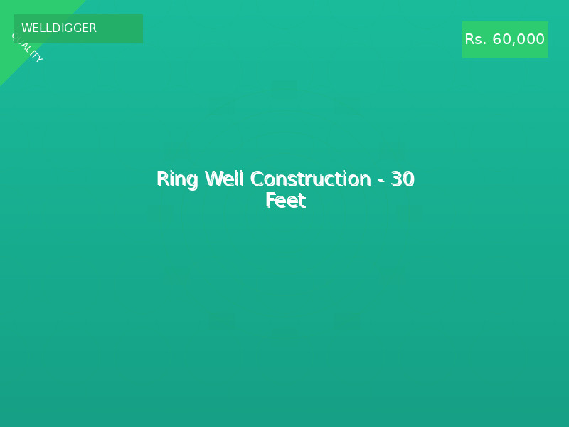 Ring Well Construction - 30 Feet