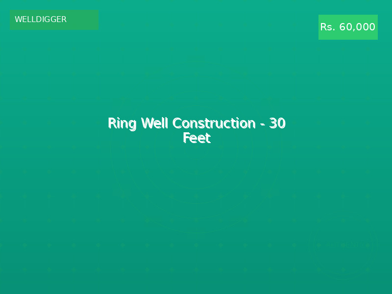 Ring Well Construction - 30 Feet