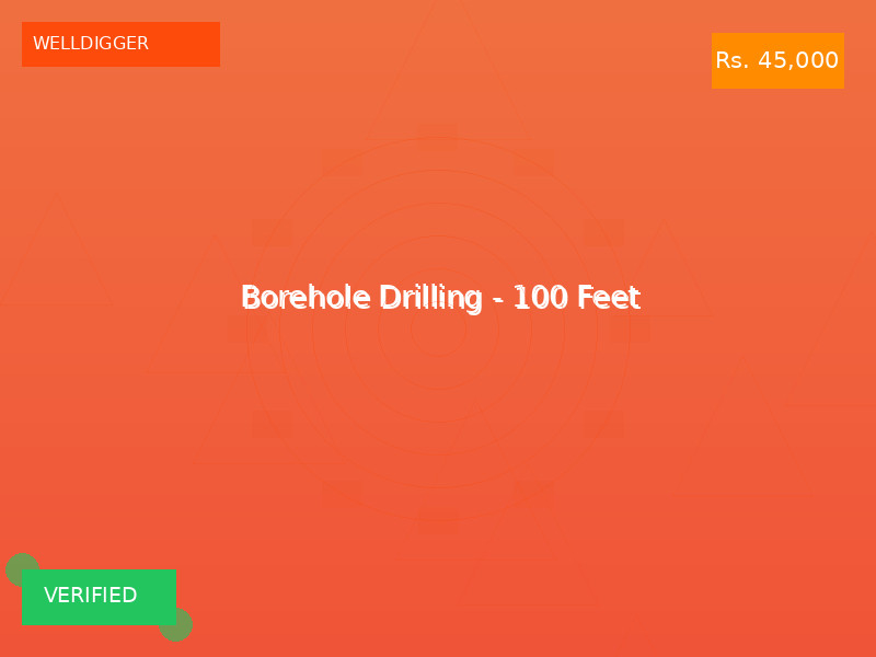 Borehole Drilling - 100 Feet