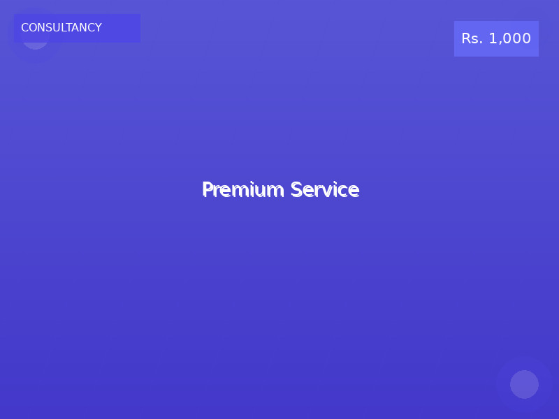 Premium Service
