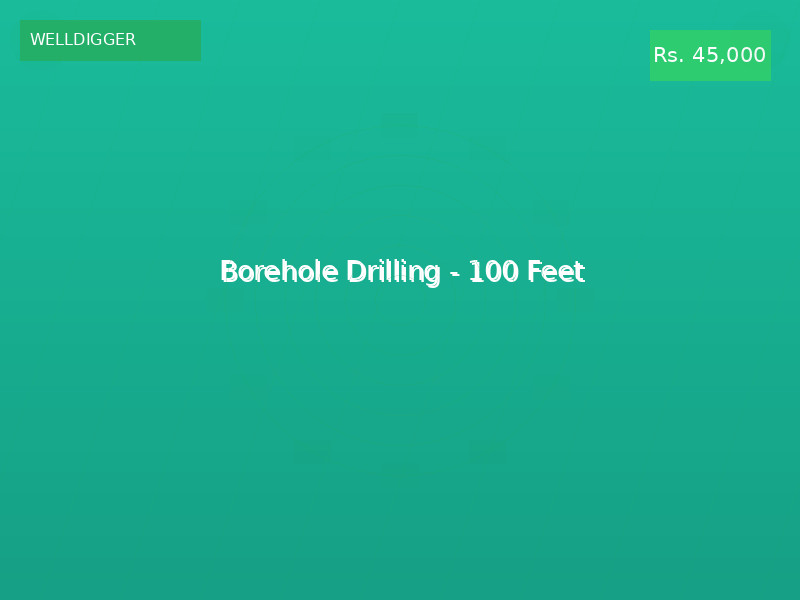 Borehole Drilling - 100 Feet
