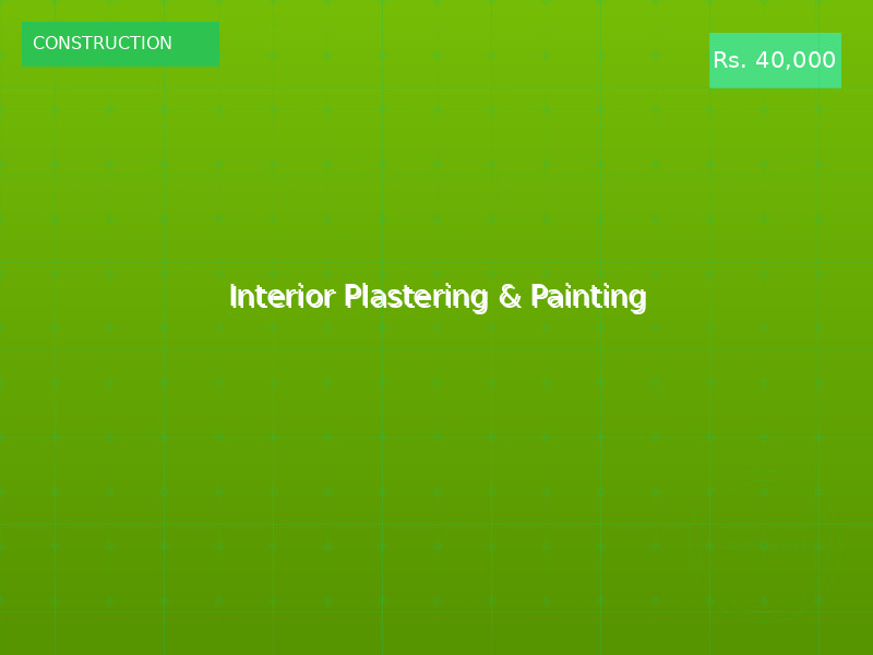 Interior Plastering & Painting