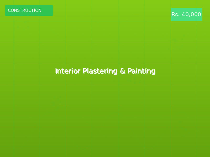 Interior Plastering & Painting