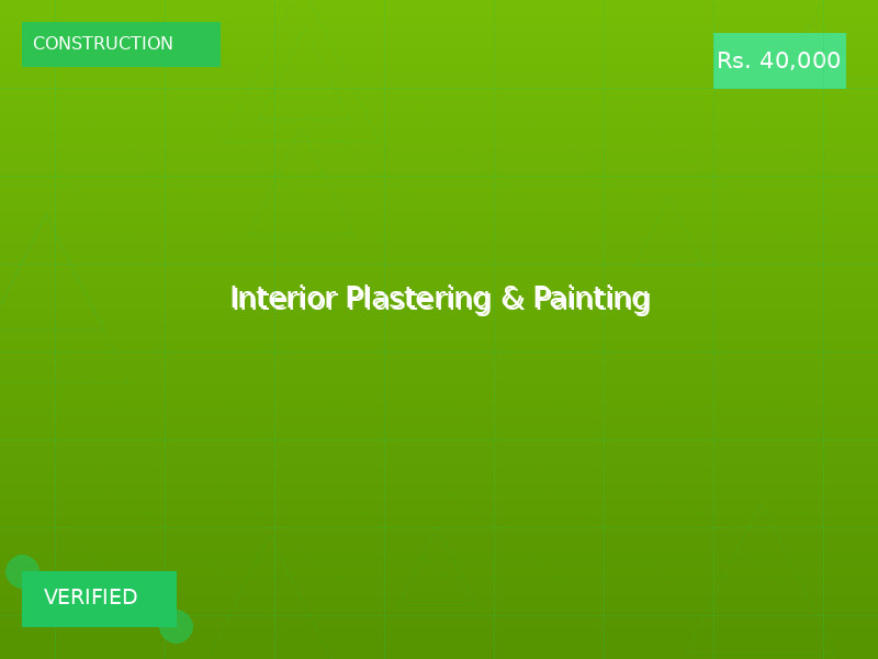Interior Plastering & Painting