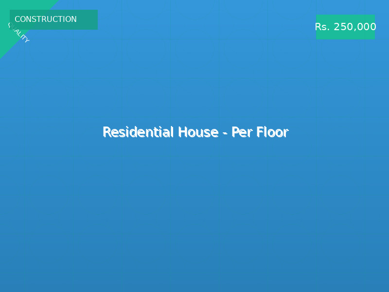 Residential House - Per Floor